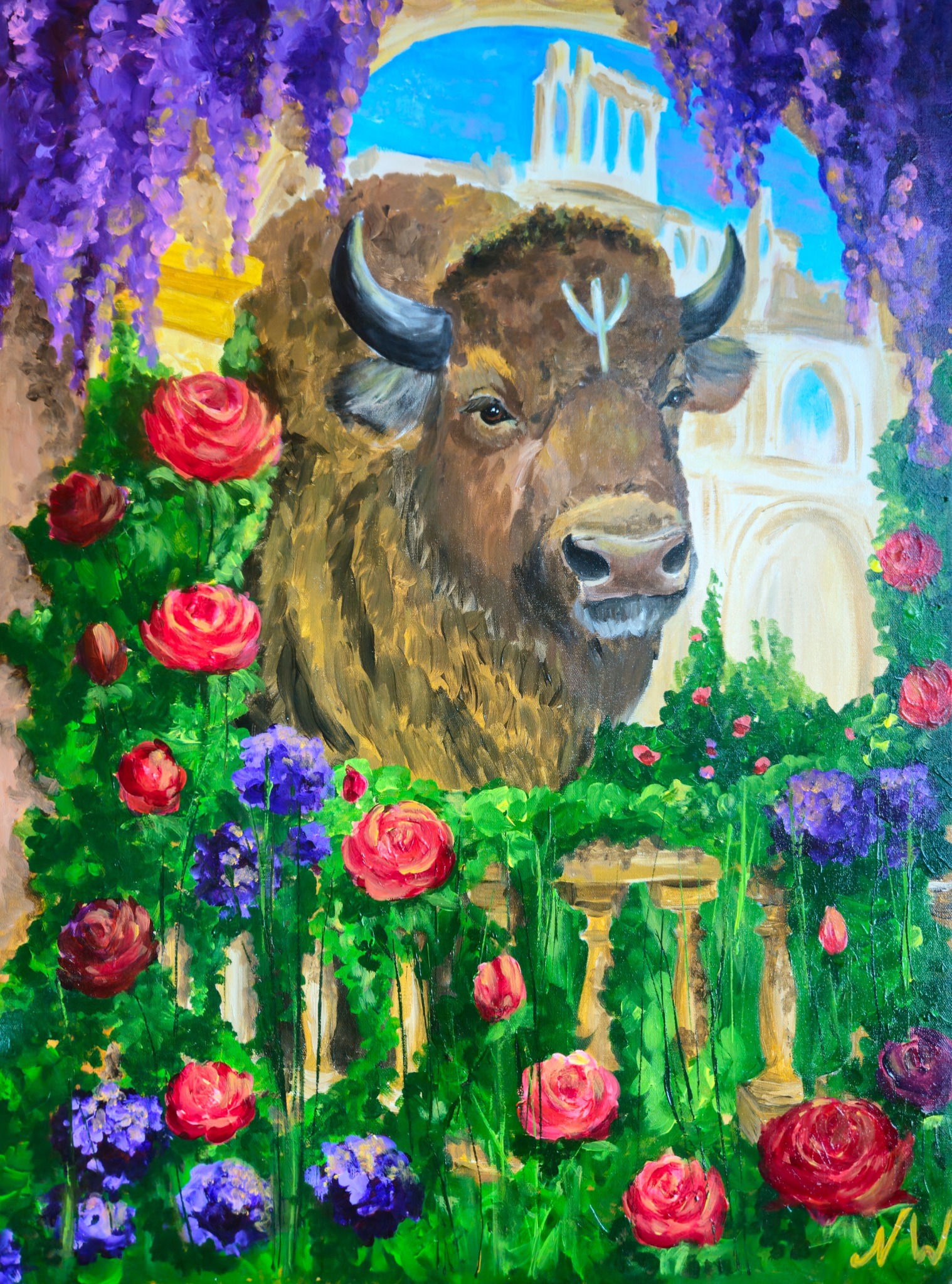 Spirit of the Sacred Garden by Natalia Wilkinson